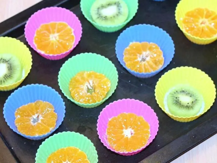 Мандариновые кексы на скорую руку: шаг 5