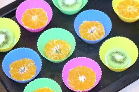 Мандариновые кексы на скорую руку: шаг 5