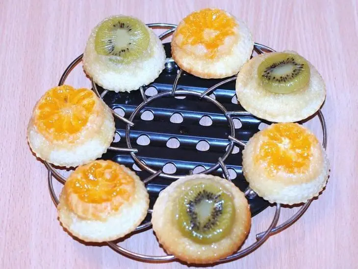 Мандариновые кексы на скорую руку: шаг 7