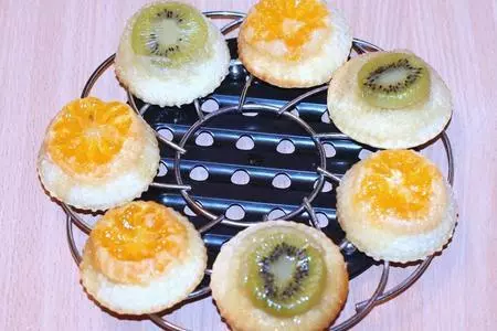 Мандариновые кексы на скорую руку: шаг 7