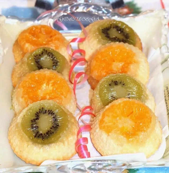 Мандариновые кексы на скорую руку: шаг 8