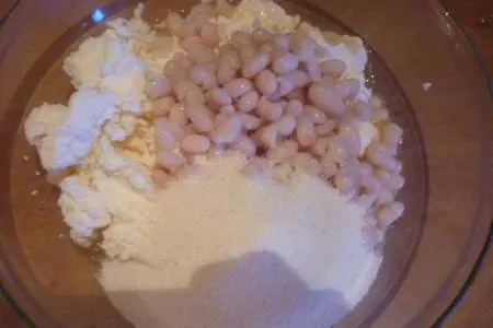 Сырники с фасолью бланш (без яиц): шаг 2
