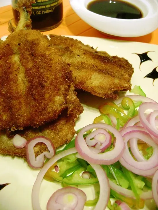 Пикантная корюшка в сухарях.: шаг 6