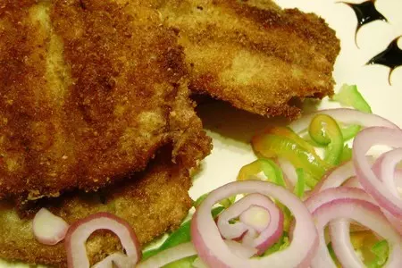 Пикантная корюшка в сухарях.: шаг 6
