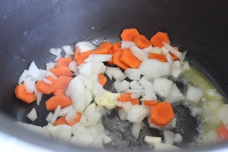Рис с овощами и креветками (в мультиварке): шаг 1