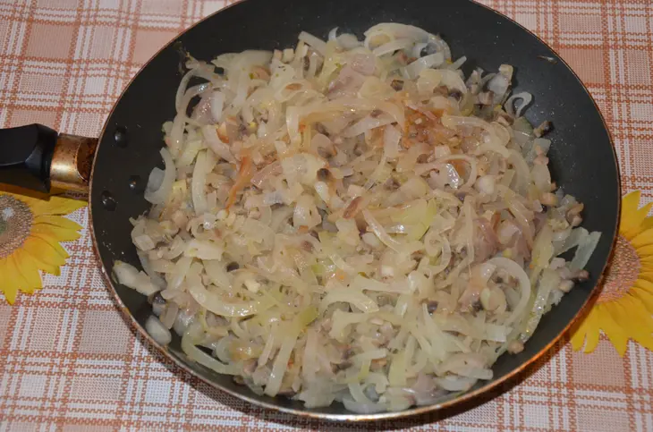 Луковый киш: шаг 4