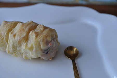 Закусочные "ёлочки" с салатом из тунца: шаг 7