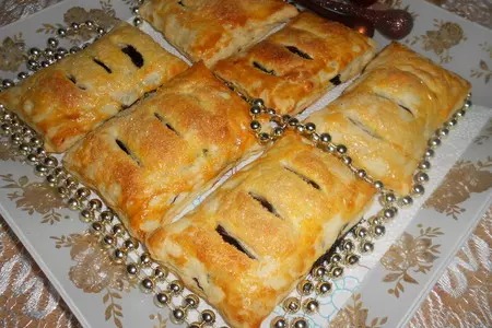 Слойки с черникой: шаг 7