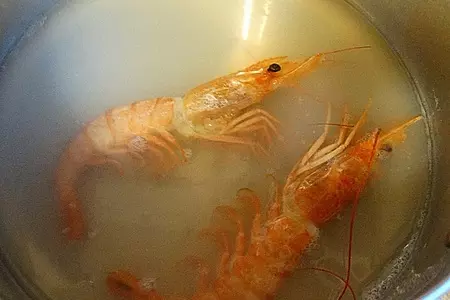 Осети рёри - праздничное блюдо из морепродуктов.: шаг 7