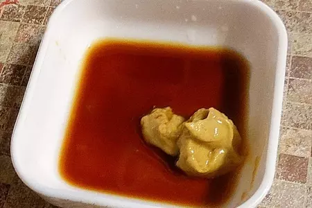 Осети рёри - праздничное блюдо из морепродуктов.: шаг 8