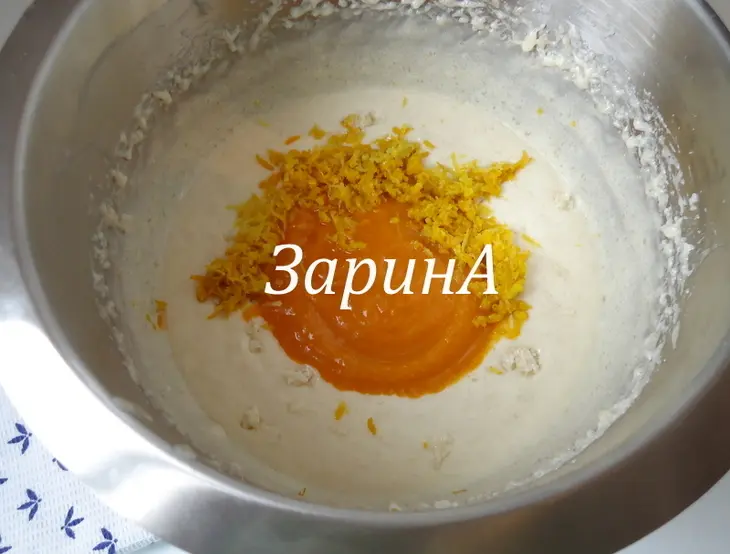 Праздничный тыквенно – облепиховый кекс: шаг 7