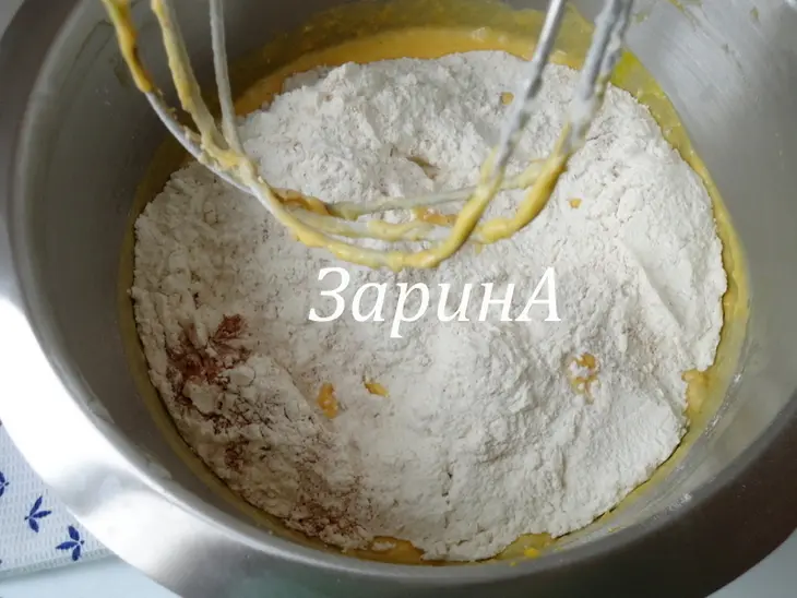 Праздничный тыквенно – облепиховый кекс: шаг 8