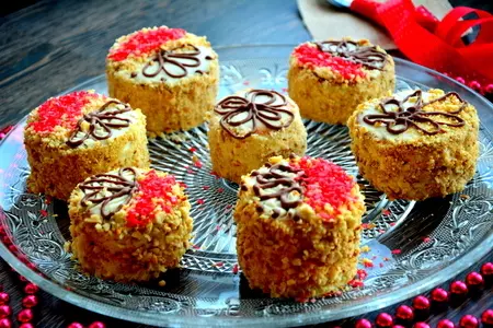 Пирожное "медовая сказка": шаг 14