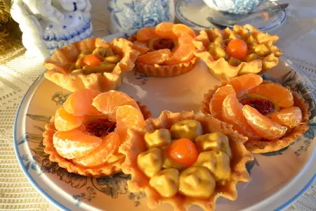 Корзиночки с тыквенным кремом: шаг 9