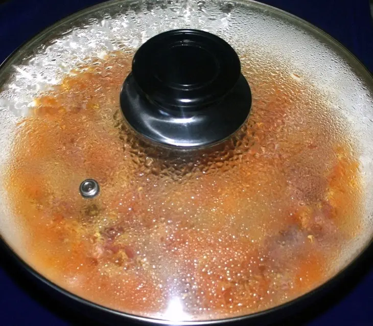 "мешочки" с пшеном,мясом и овощами: шаг 6