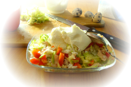 Рисово-овощное суфле с курицей.: шаг 3