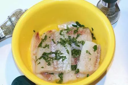 Рыба в коньячном кляре: шаг 3