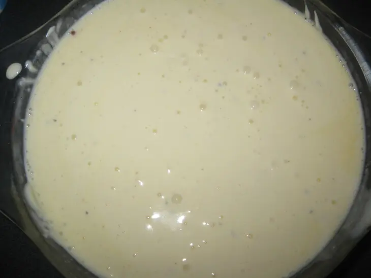 Киш с сыром маскарпоне и овощами: шаг 3