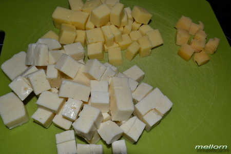 Сыр в остро-медовом маринаде: шаг 1