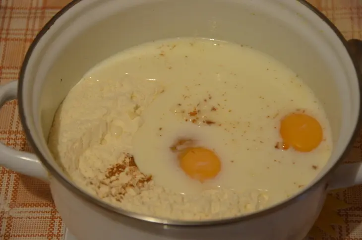 Французский деревенский пирог с мёдом: шаг 2