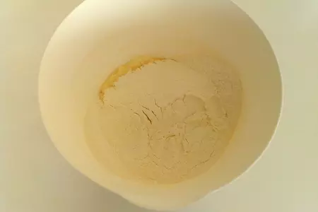 Конвертики из творожного теста с яблоками: шаг 2
