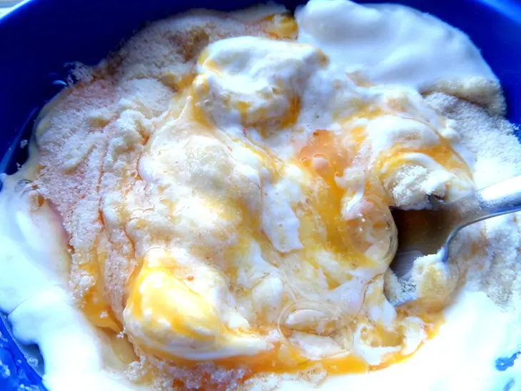 Запеканка с ананасовыми цукатами: шаг 4