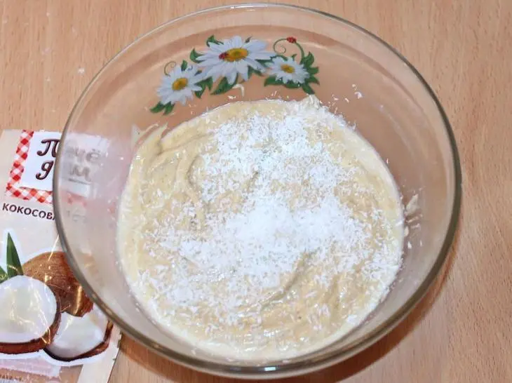 Кардамонные разноцветные квадратики с кокосом: шаг 5