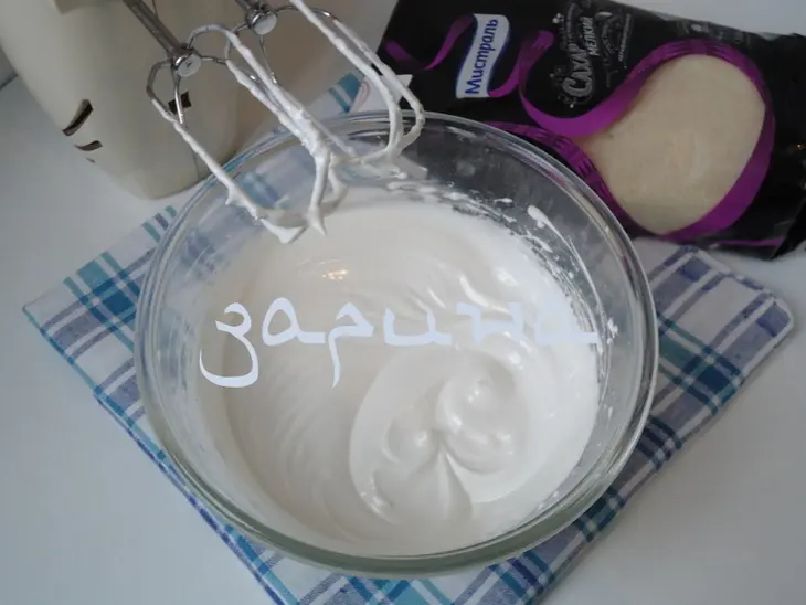 Песочное пирожное с маком и изюмом: шаг 6