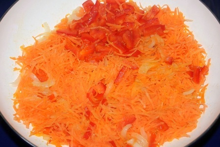 Камбала жареная по-корейски с рисом и овощами на гарнир: шаг 3