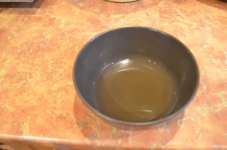 Карамельный йогуртовый мусс с хурмой: шаг 3