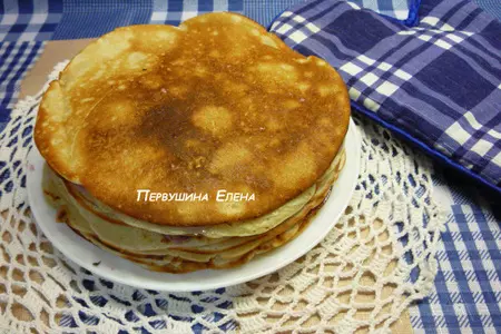Блинчики на основе мажителя с молочно-джемовой прослойкой: шаг 7