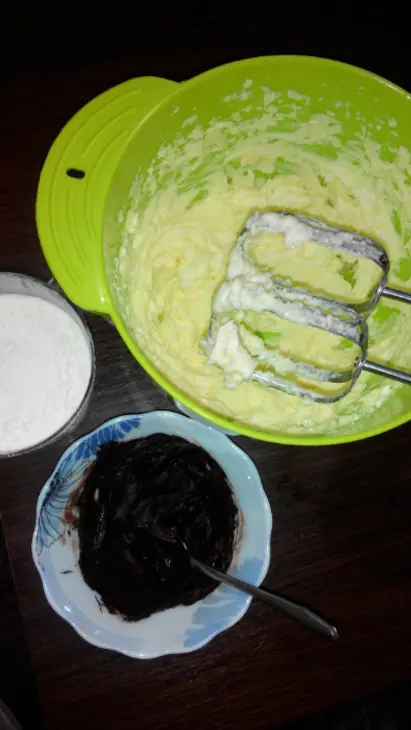 Шоколадное печенье с кокосовым кремом + горячий шоколад с корицей и апельсином: шаг 5