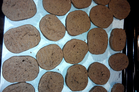 Шоколадное печенье с кокосовым кремом + горячий шоколад с корицей и апельсином: шаг 8