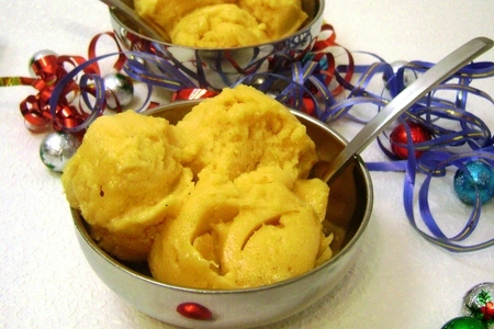 Мороженое мандариновое «постновогоднее» для ксюши-strelec148.: шаг 5