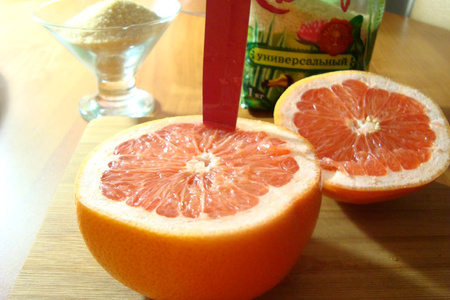 Запечённый грейпфрут.: шаг 2