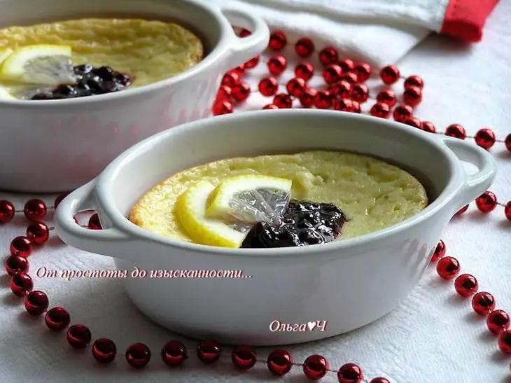 Порционные лимонные чизкейки с малиной: шаг 6