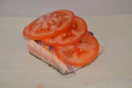 Лосось запеченный в тесте: шаг 3