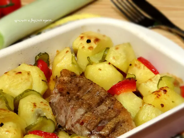 Утиная грудка, запеченная с овощами в собственном соку: шаг 5