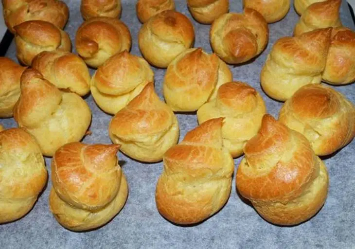 Профитроли с парфе из куриной печени: шаг 4