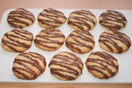 Мандариновое печенье с шоколадом: шаг 6