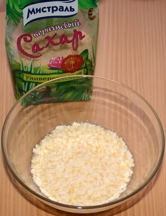 Миндальное печенье с мандаринами и лимоном: шаг 2