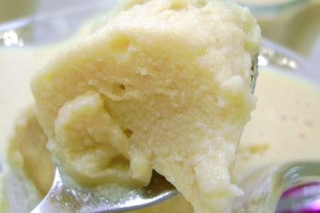 Яблочно-карамельное, сливочно -йогуртовое суфле.  для леночек- 72, kakosha  и selena. 	: шаг 7