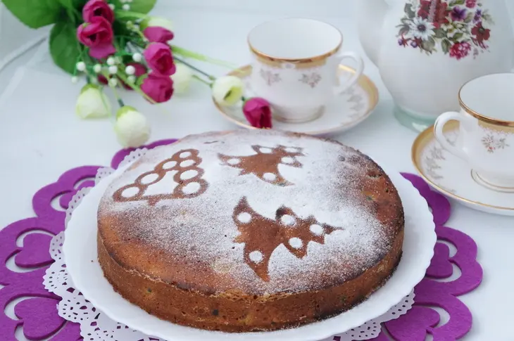 Пирог с засахаренными маслинами: шаг 10