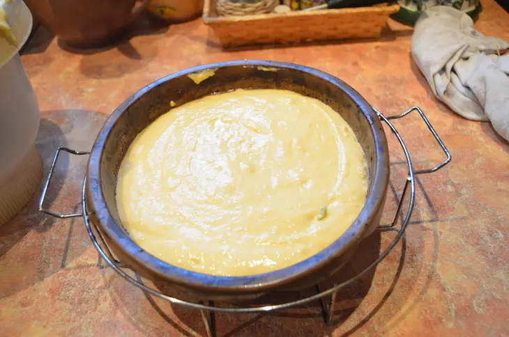 Яблочный пирог - перевертыш с орехами и изюмом: шаг 8