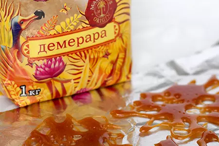 Сорбет в хрустящих корзиночках "тезка+манго=любовь": шаг 8