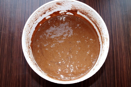 Морковно-шоколадный кекс: шаг 4