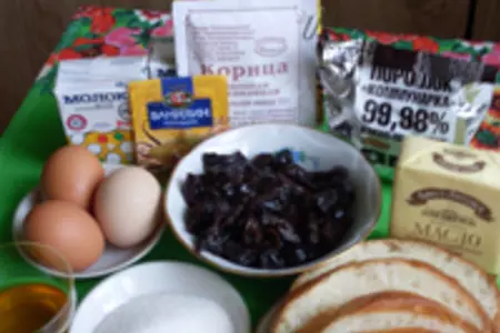 Шоколадный пудинг с черносливом: шаг 1