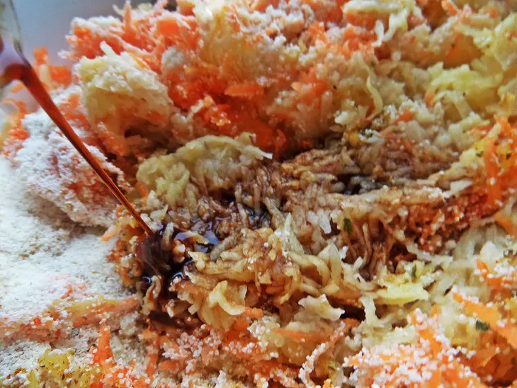 Драники с килечкой: шаг 3
