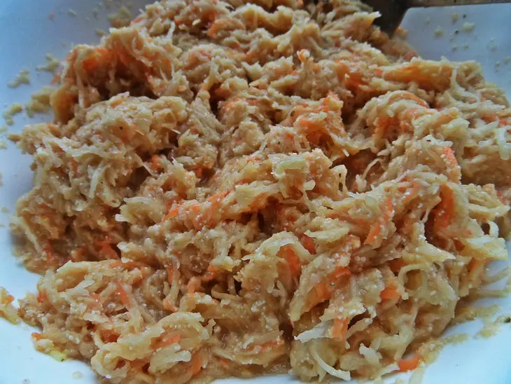 Драники с килечкой: шаг 4