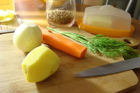 Гречневый суп.: шаг 1